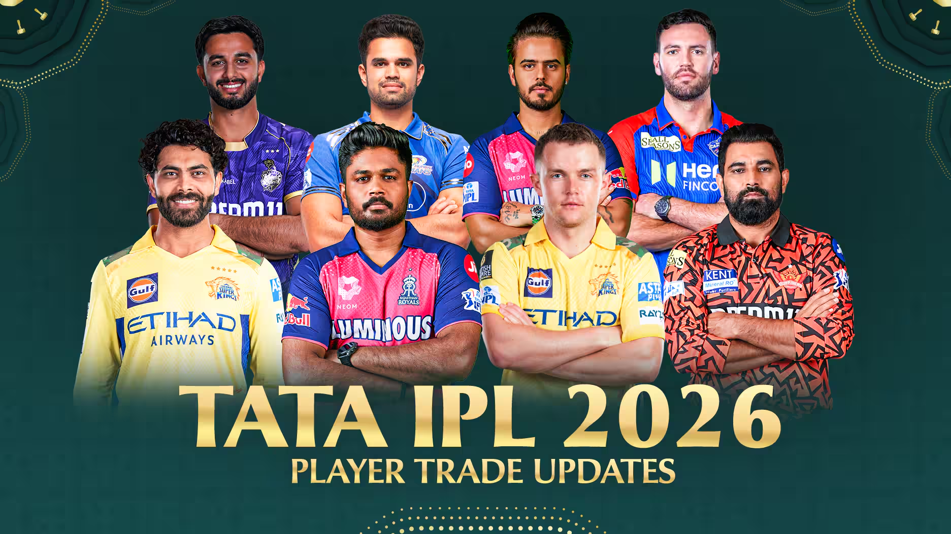 IPL 2026 all teams and captains - Bet on Bigboys247
